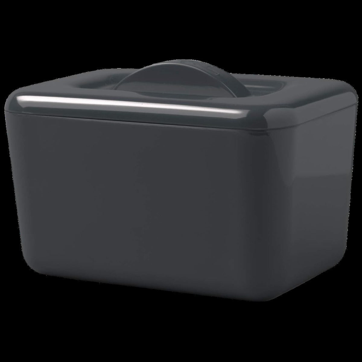 Double Walled Insulated Butter Dish - Dark Gray