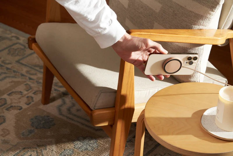 MAG 1 Single-Device Charging Pad Essentials Linen - Camel