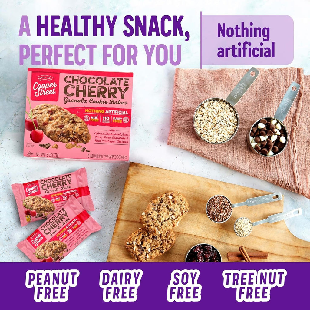 Granola Cookie Bakes - Chocolate Cherry (6 CT)