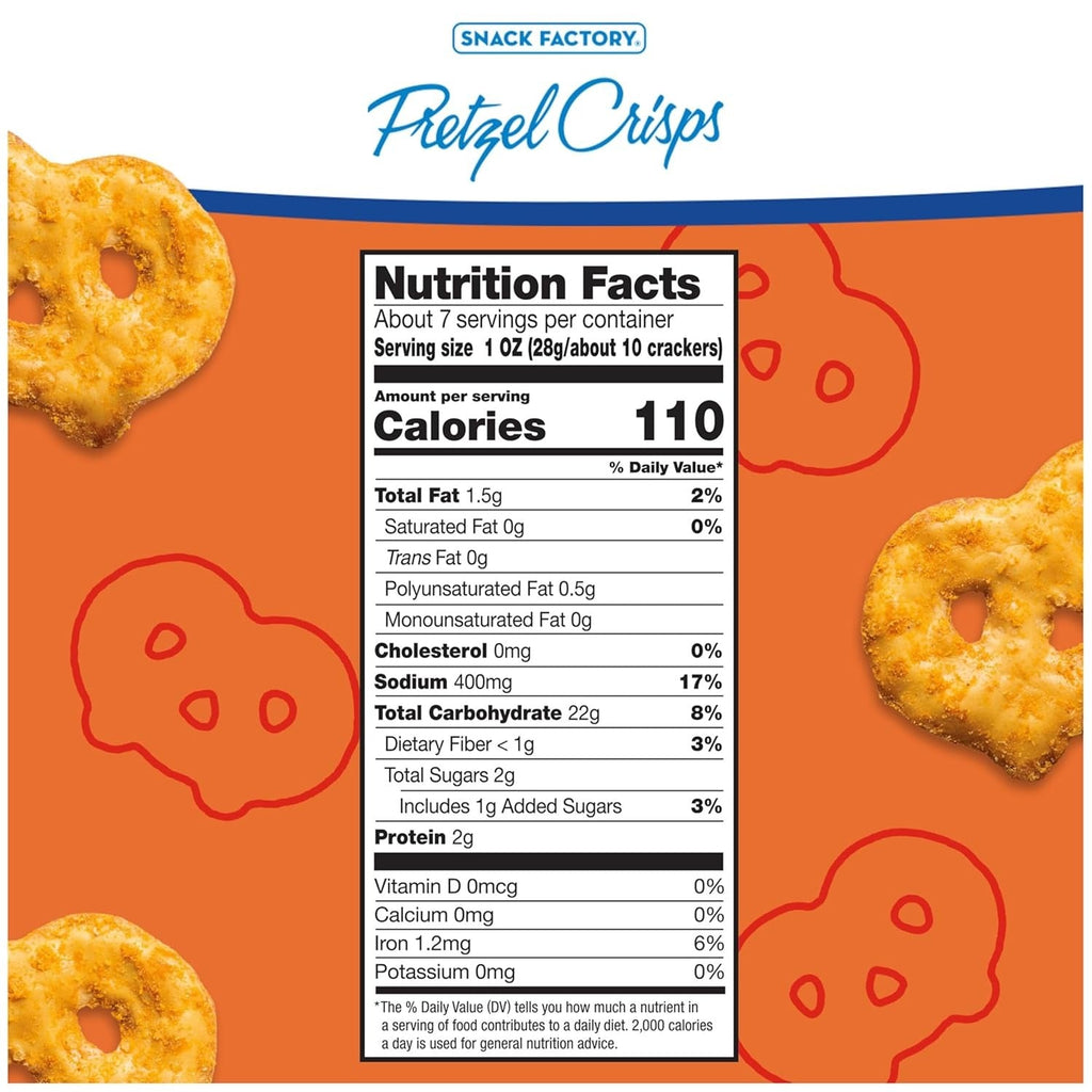 Buffalo Wing Pretzel Crisps