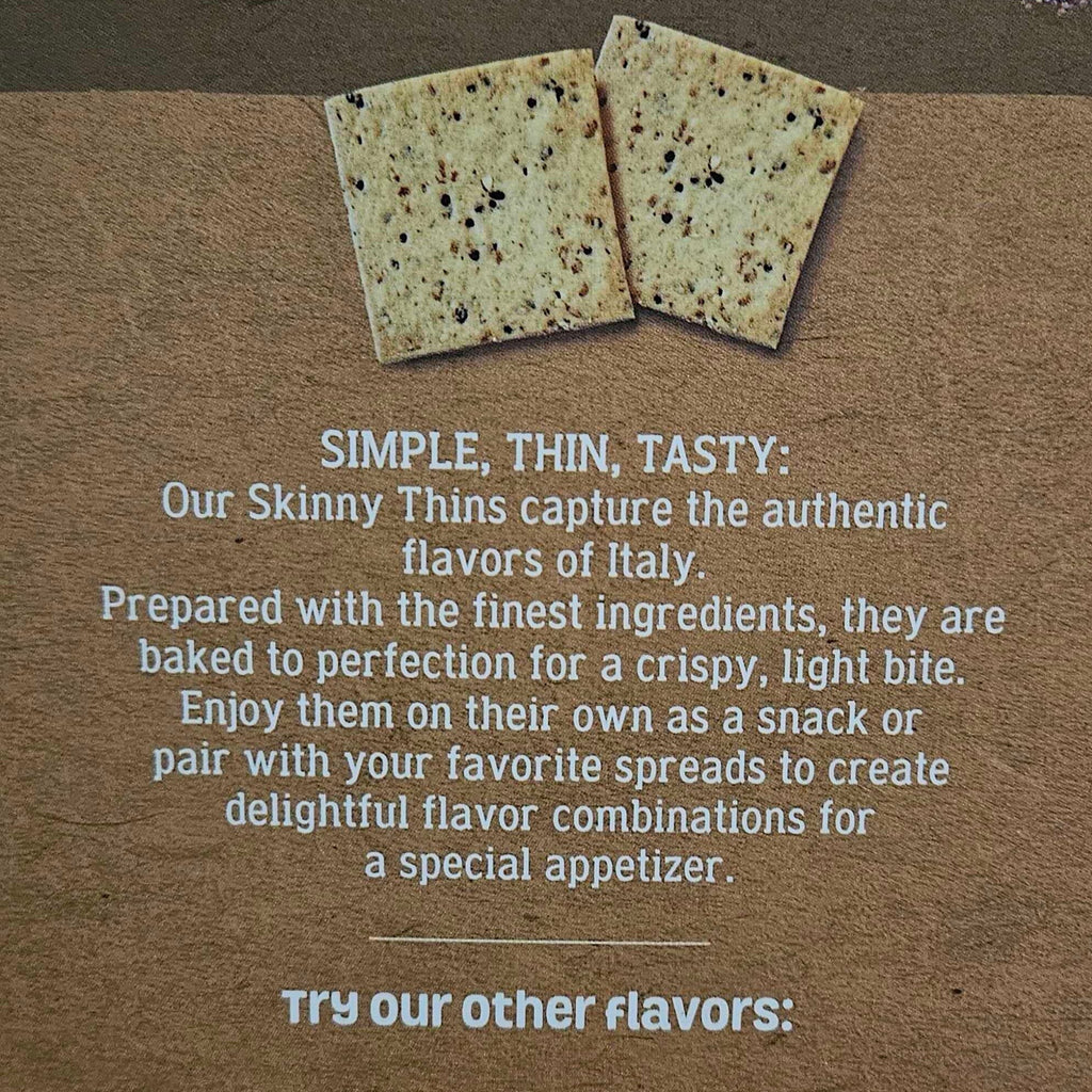 Skinny Thin Whole Wheat Quinoa Crackers