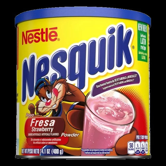 Fresa Strawberry Flavor Powder Drink Mix