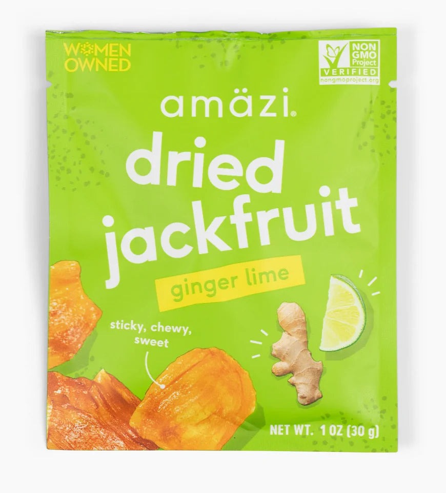 Ginger Lime Dried Jackfruit (12 Pack)