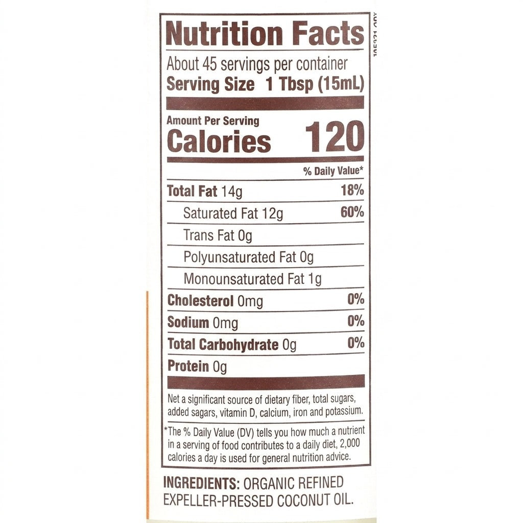 Refined Coconut Oil