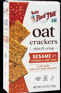 Sesame Oat Crackers