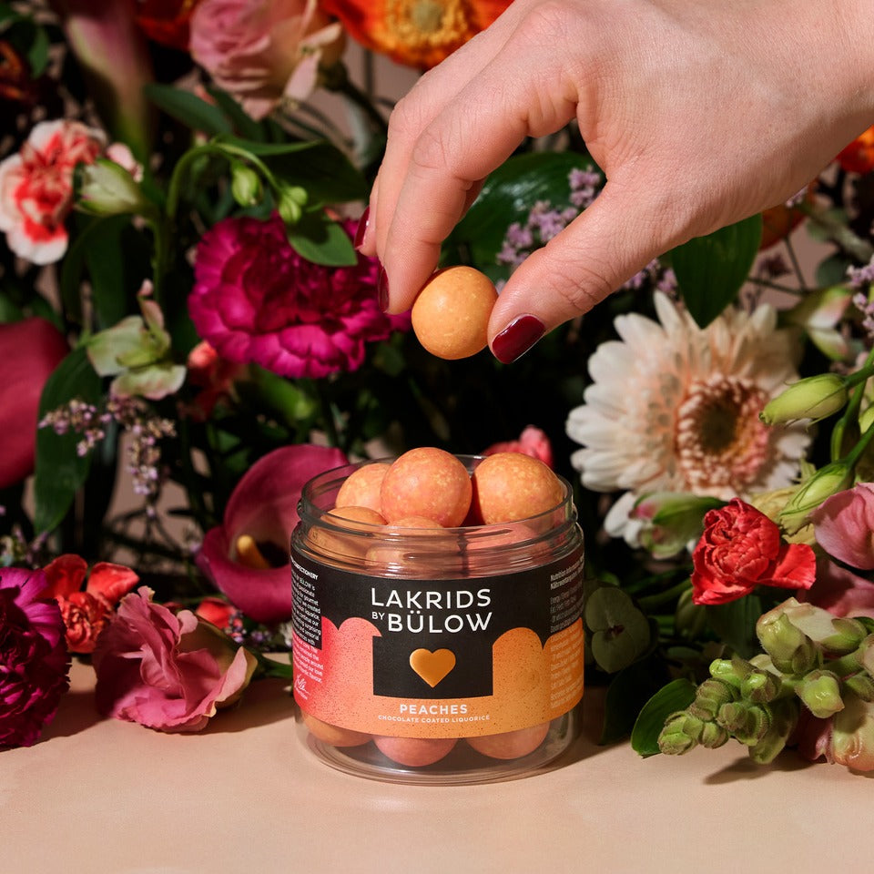 Peach Chocolate Coated Gourmet Licorice