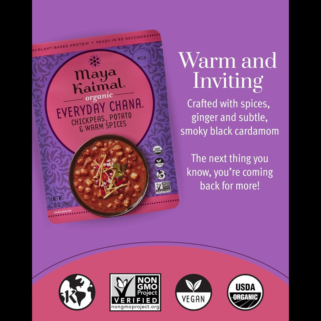 Organic Mild Chickpeas, Potato & Warm Spices (6 CT)