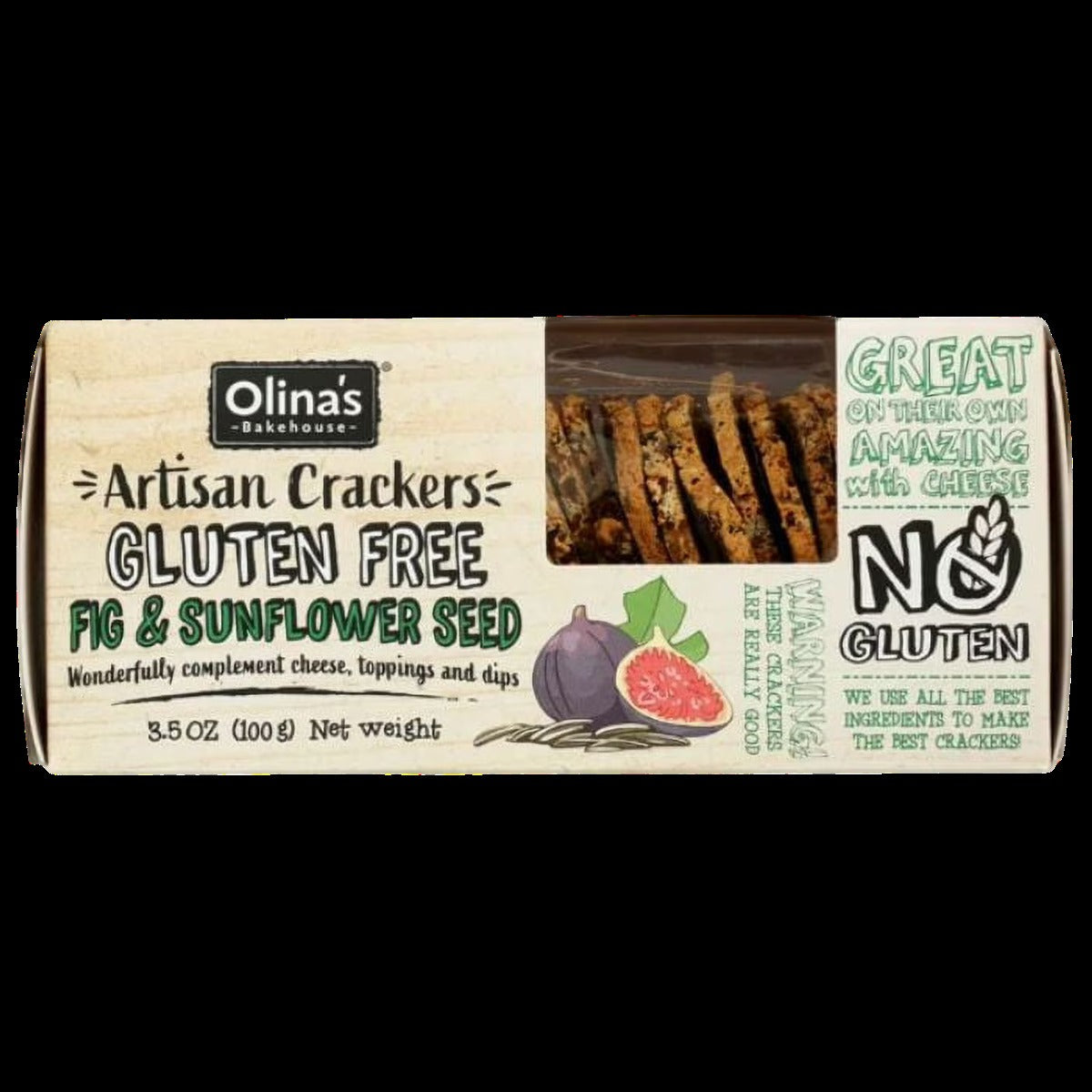 Fig & Sunflower Crackers