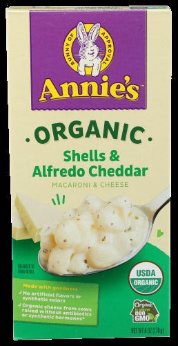 Organic Alfredo Cheddar Macaroni And Cheese Shells