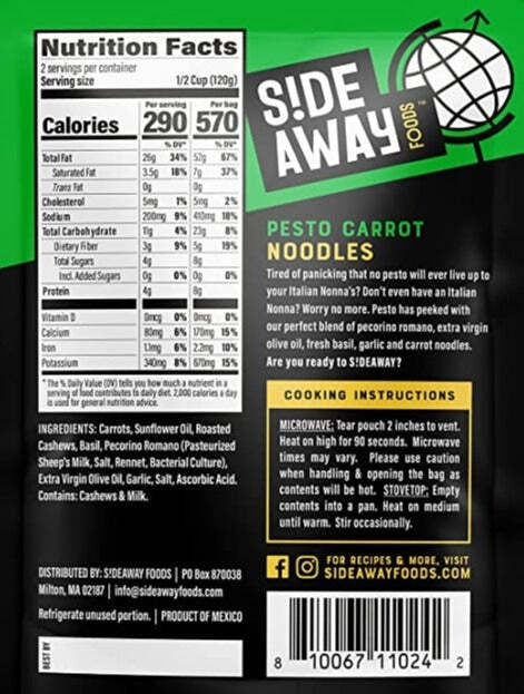 Pesto Carrot Noodles (6 Pack)