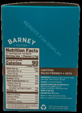 Case pack of 12 Smooth Almond Nut Butter