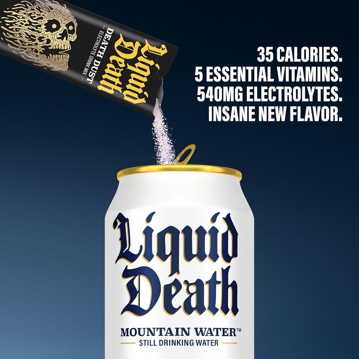 Death Dust Mango Chainsaw Electrolyte Drink Mix (6 Packets)