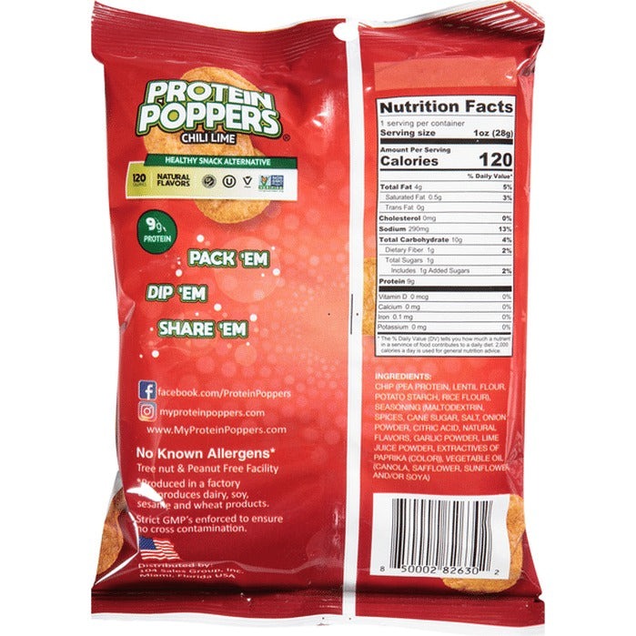 Chili Lime Protein Poppers (10 CT)