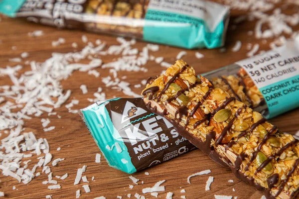 Nut & Seed Coconut Almond Dark Chocolate Bar (12 Pack)