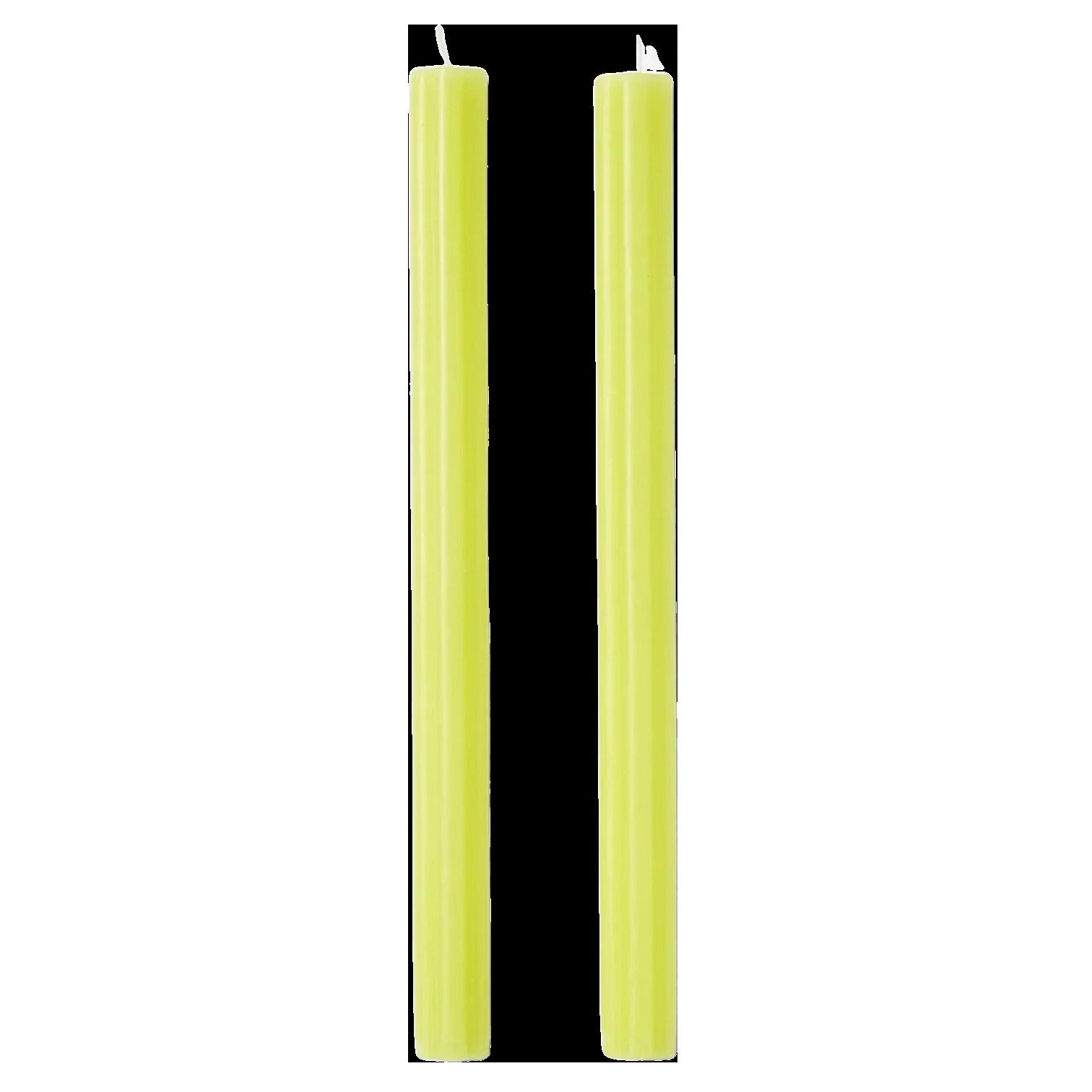 Candle Taper - Yellow (Set of 2)