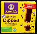Organic Dipped Chocolate Chip Granola Bars