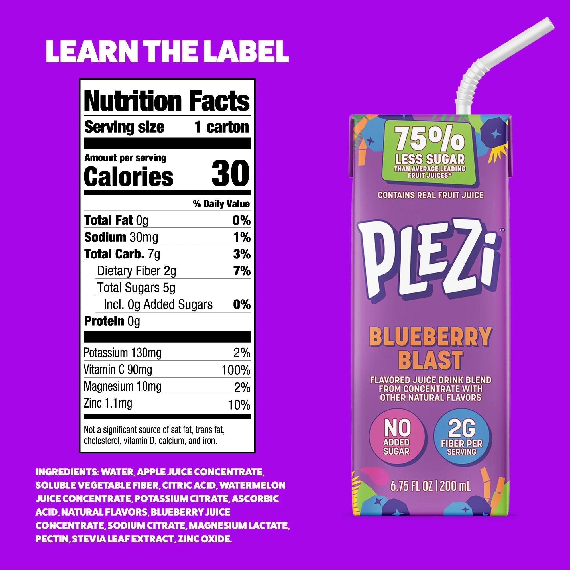 Blueberry Blast Juice Kids (8 Pack)