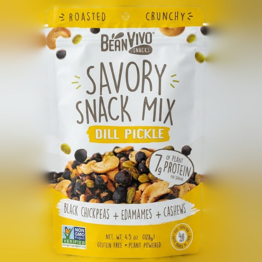 Dried Edamame, Roasted Cashew And Chickpeas - Dill Pickle