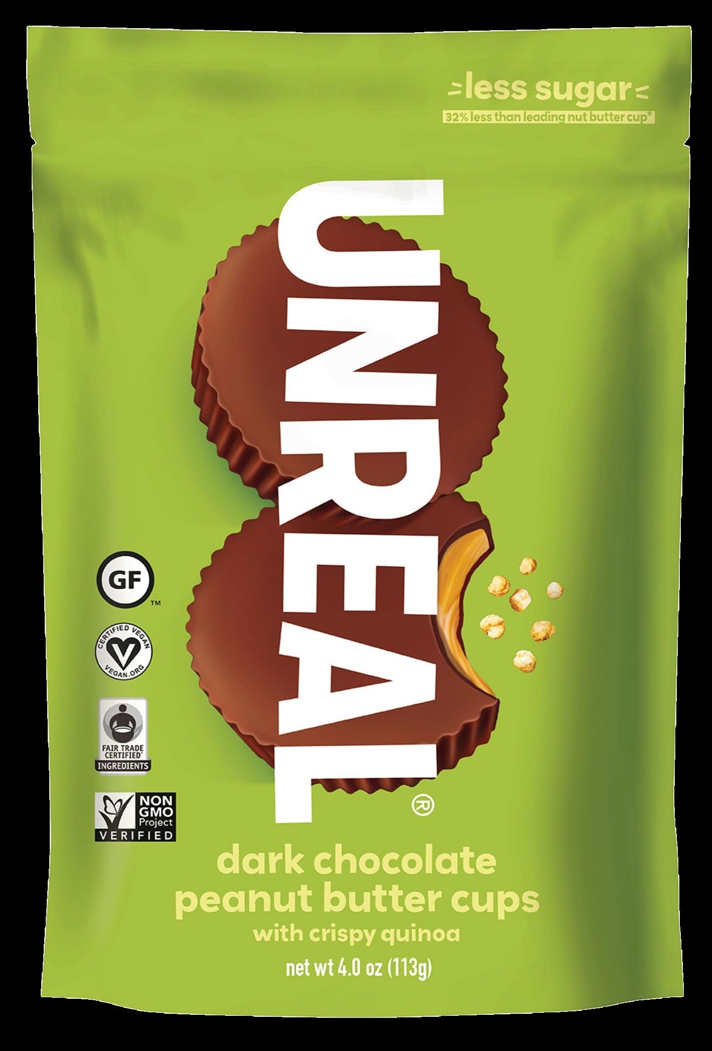 Crispy Dark Chocolate Peanut Butter Cups