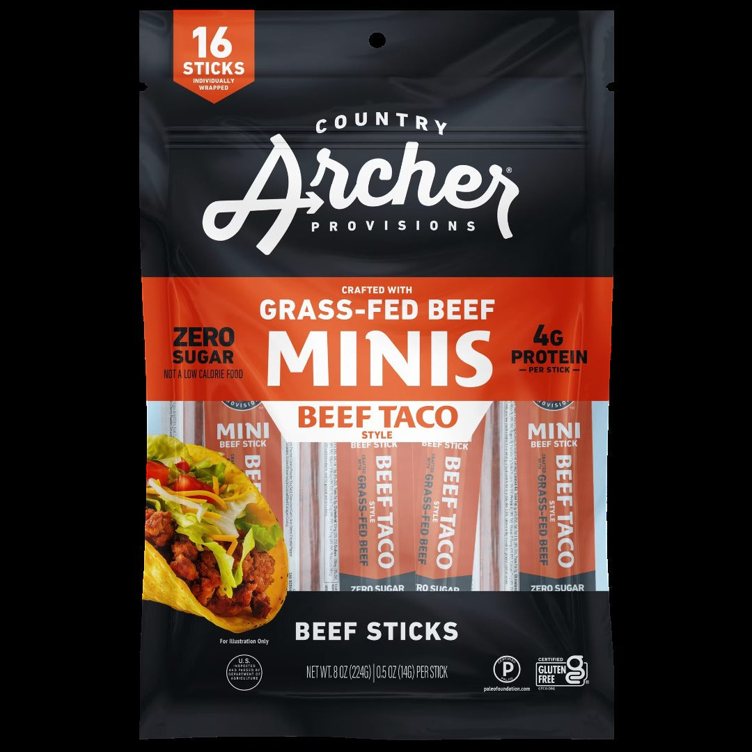 Mini Beef Taco Sticks (16 CT)