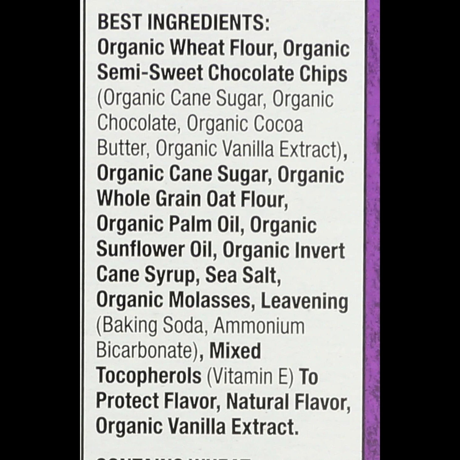 Organic Chocolate Chip Cookie Bites (10 CT)