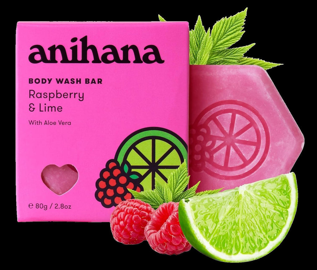 Raspberry and Lime Body Wash Bar
