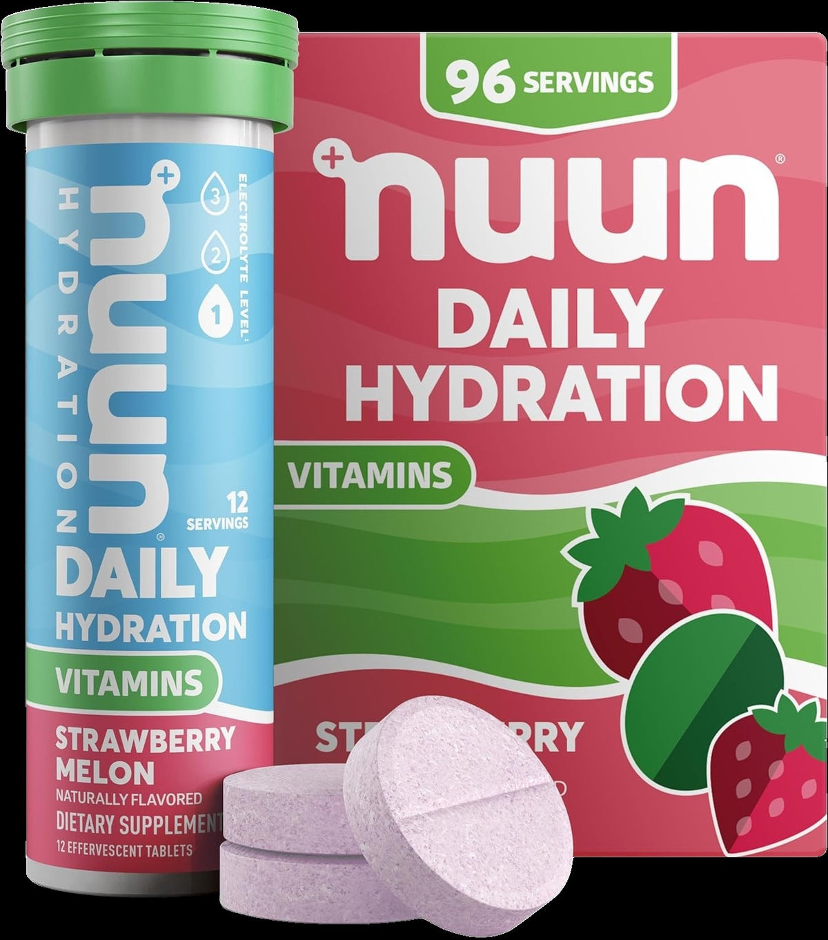 Strawberry Melon Hydration Vitamins (8 Pack)