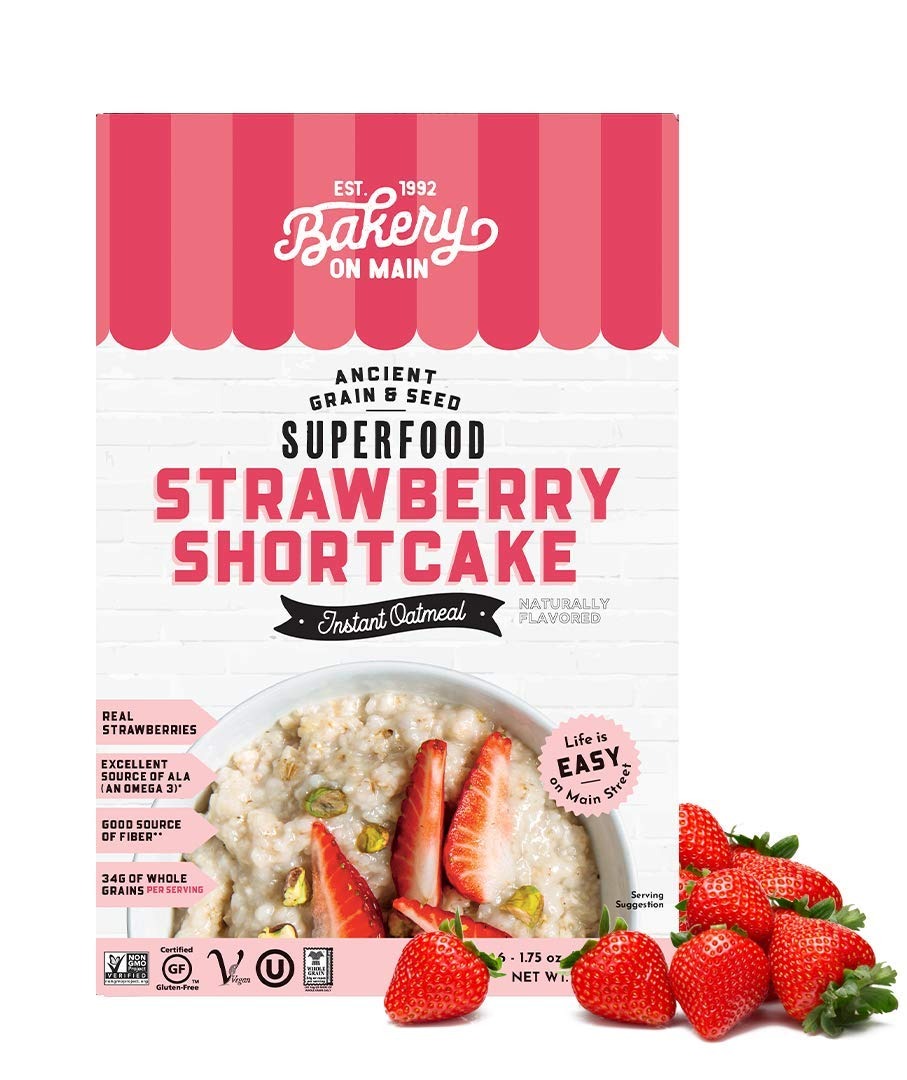 Strawberry Shortcake Instant Oatmeal (6 Pack)