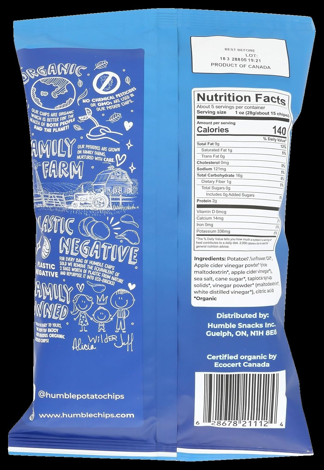 Sea Salt Cider Vinegar Chips