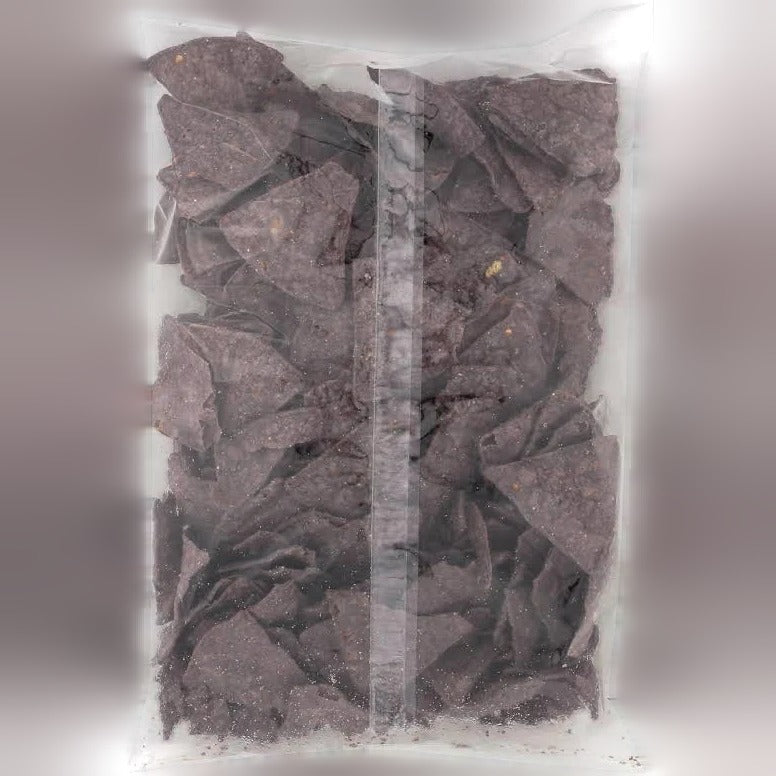 Homemade Blue Corn Chips
