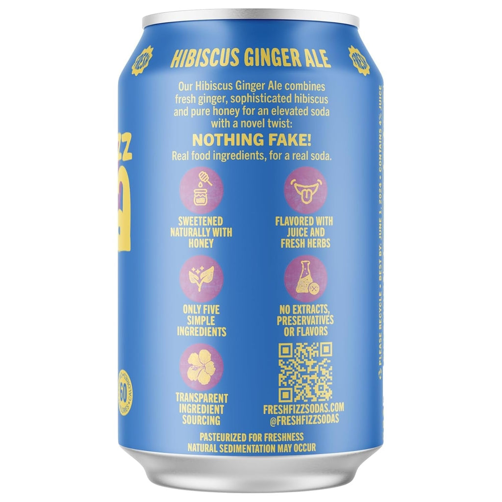 Hibiscus Ginger Ale (12 CT)