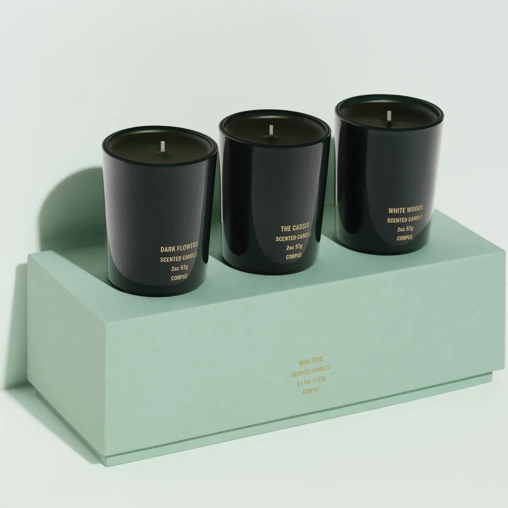 Luxury Soy Wax Scented Candle Trio