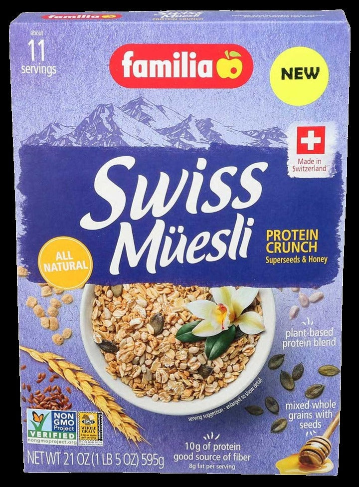Protein Crunch Swiss Muesli