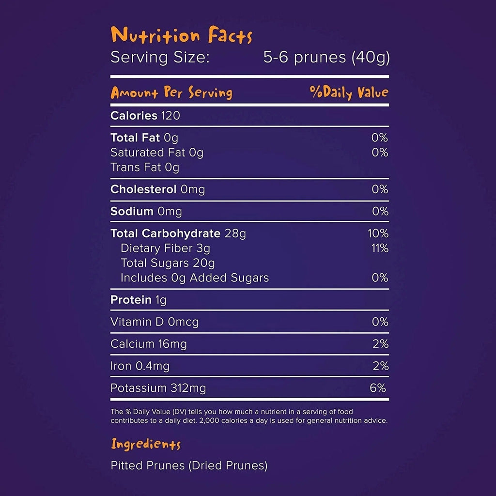 Pitted Dried Prunes