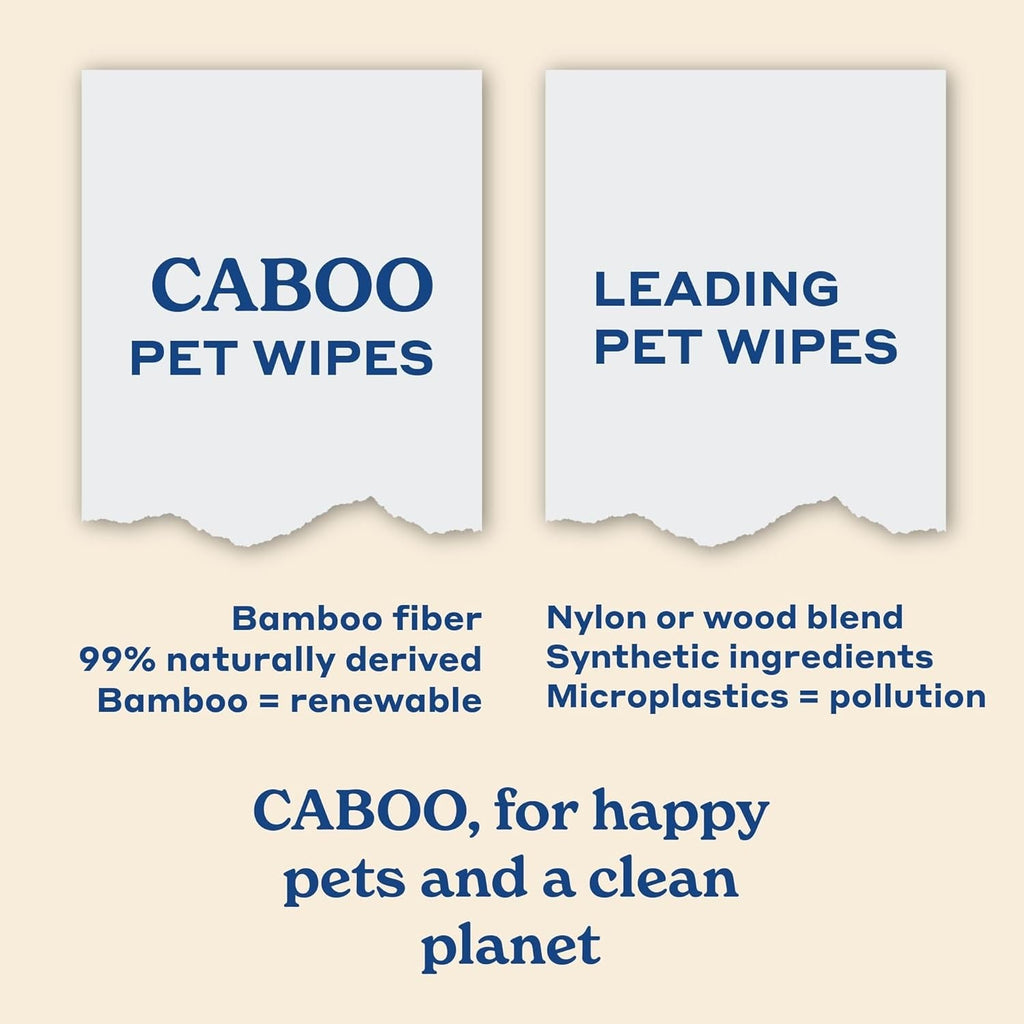 Bamboo Pet Wipes - Jumbo Unscented