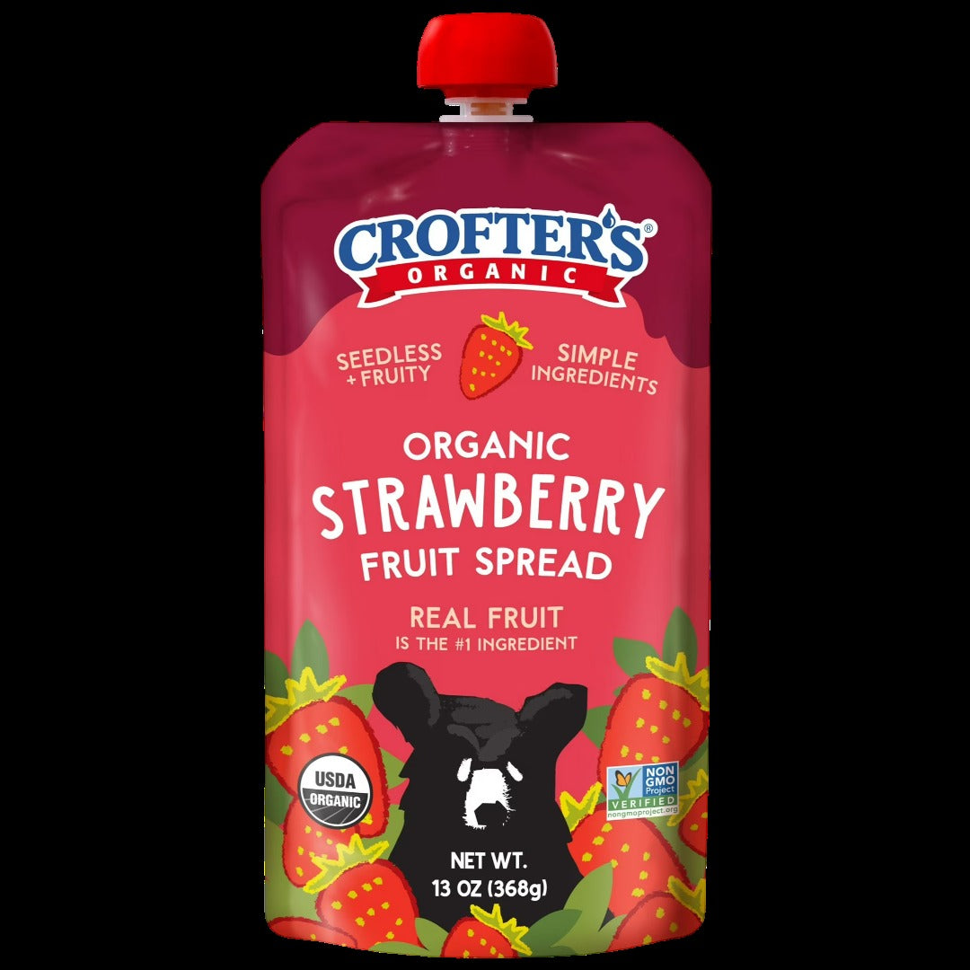 Organic Strawberry Fruit Spread