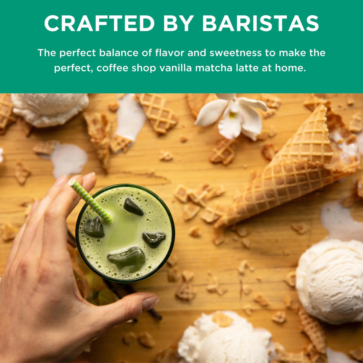 Vanilla Matcha Latte