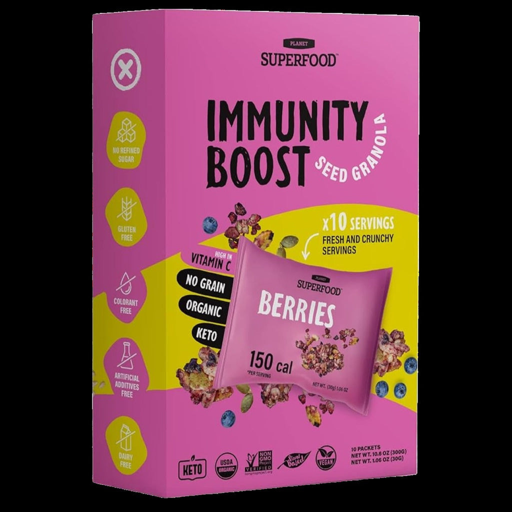 Organic Seed Granola with Berries - Immunity Boost (10 CT)
