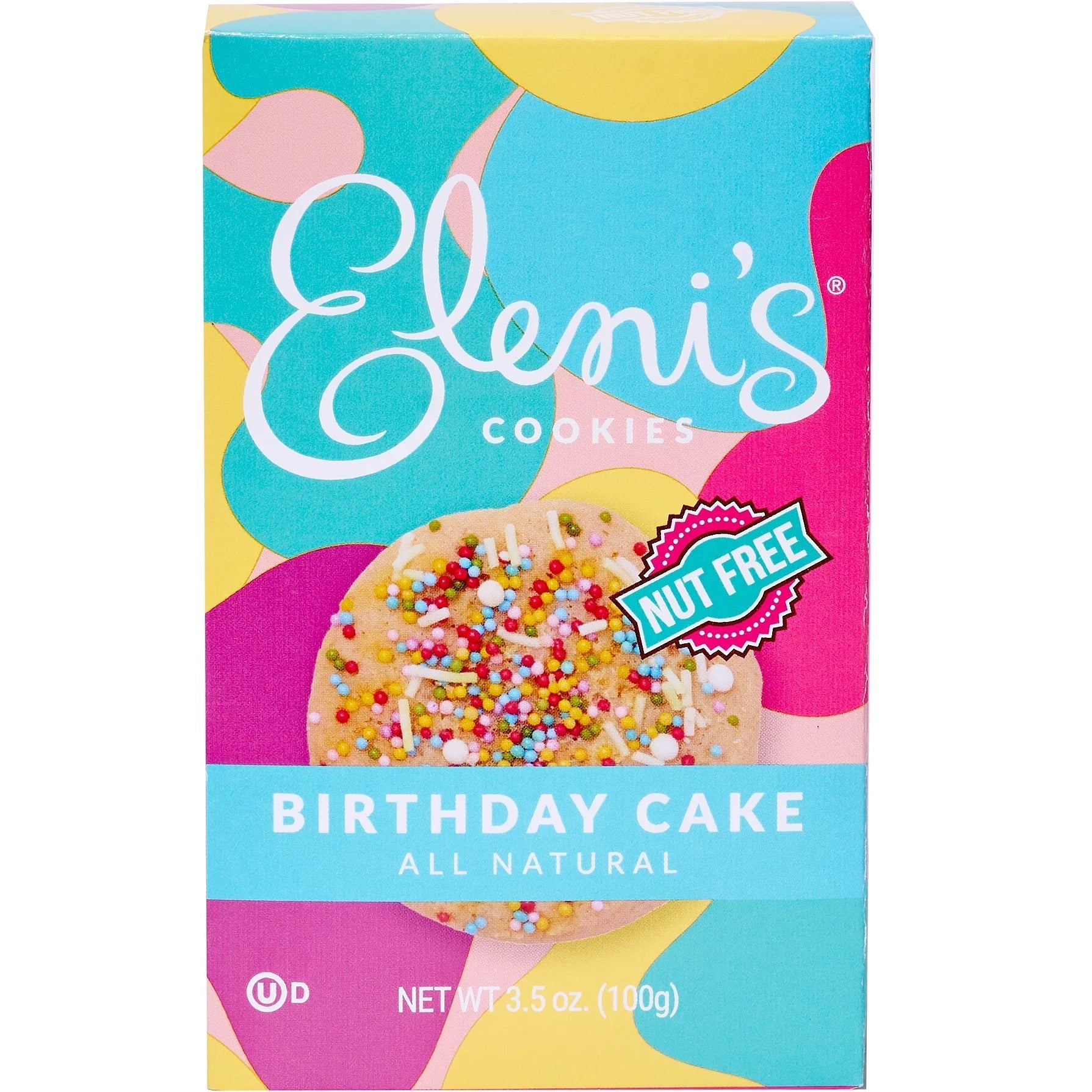 All Natural Birthday Cake Cookies
