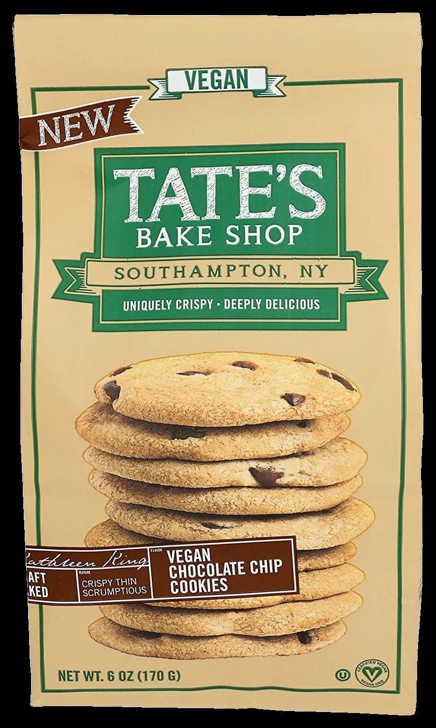 Vegan Chocolate Chip Cookies