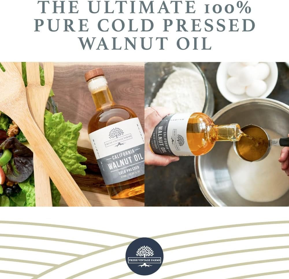 Cold Pressed California Walnut Oil