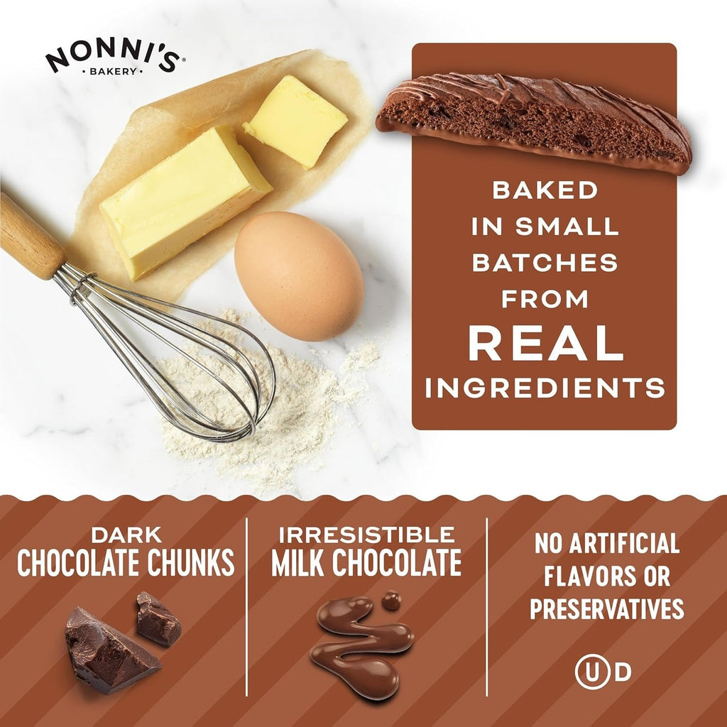 Triple Chocolate Biscotti