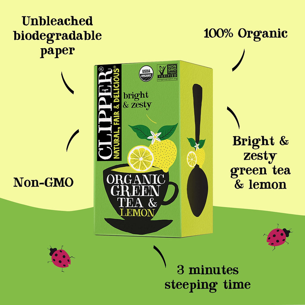Organic Lemon Green Tea