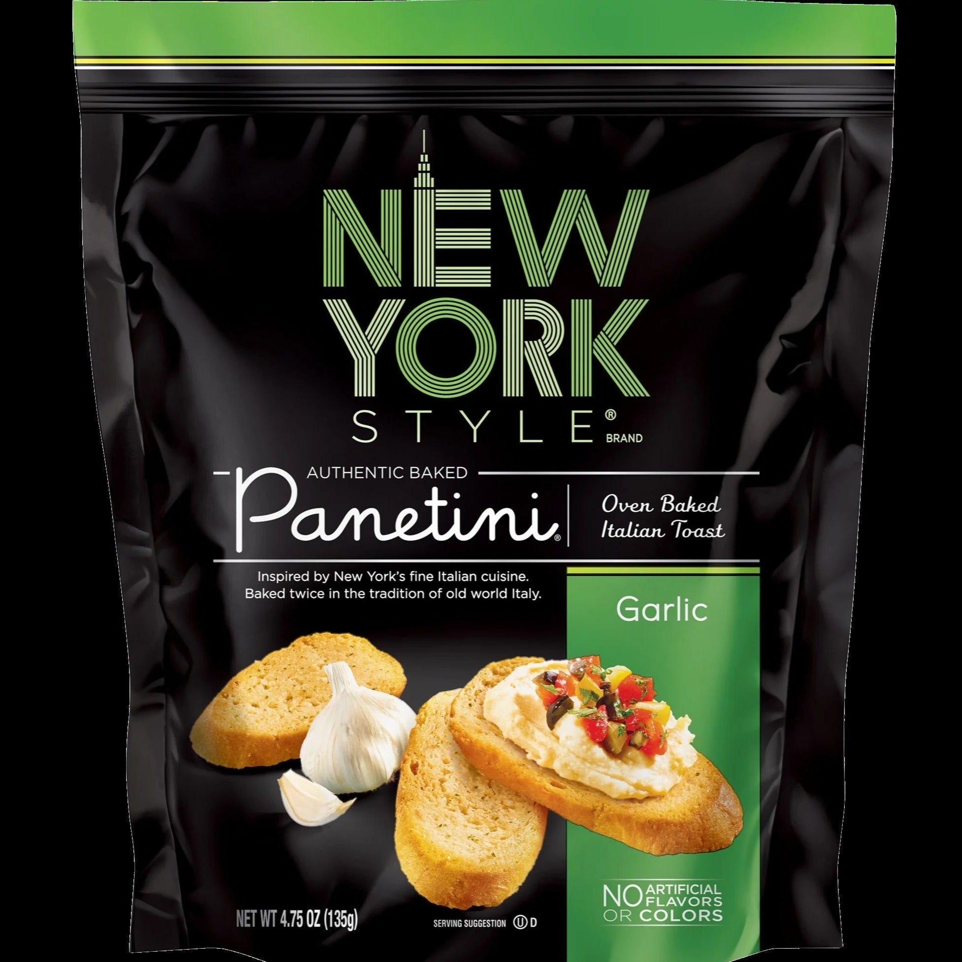 Authentic Baked Panetini Garlic