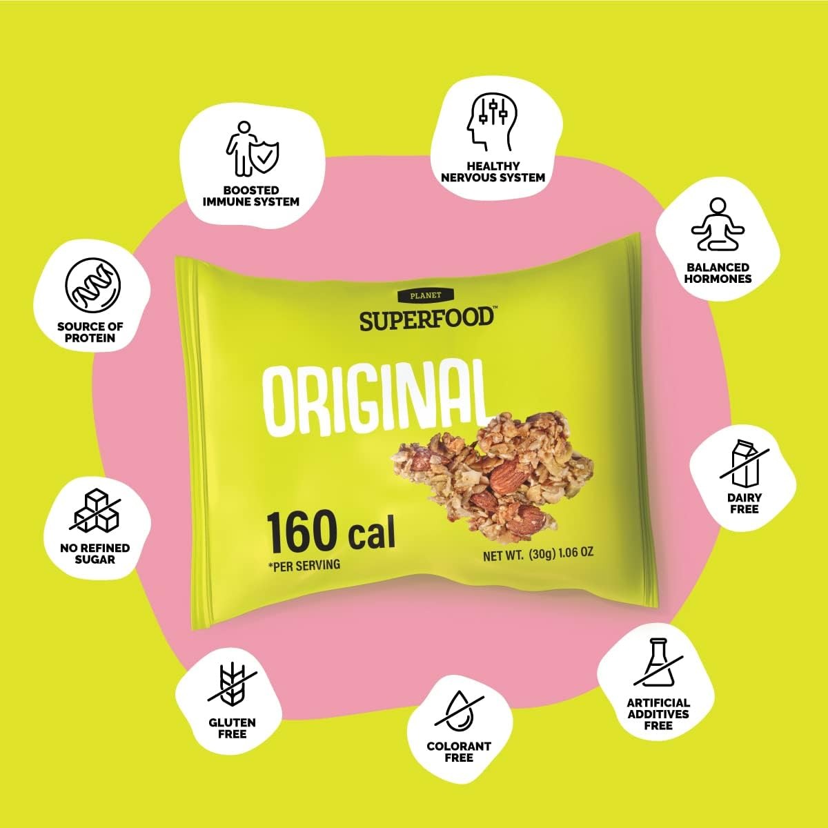 Organic Seed Granola - Hunger Control (10 CT)