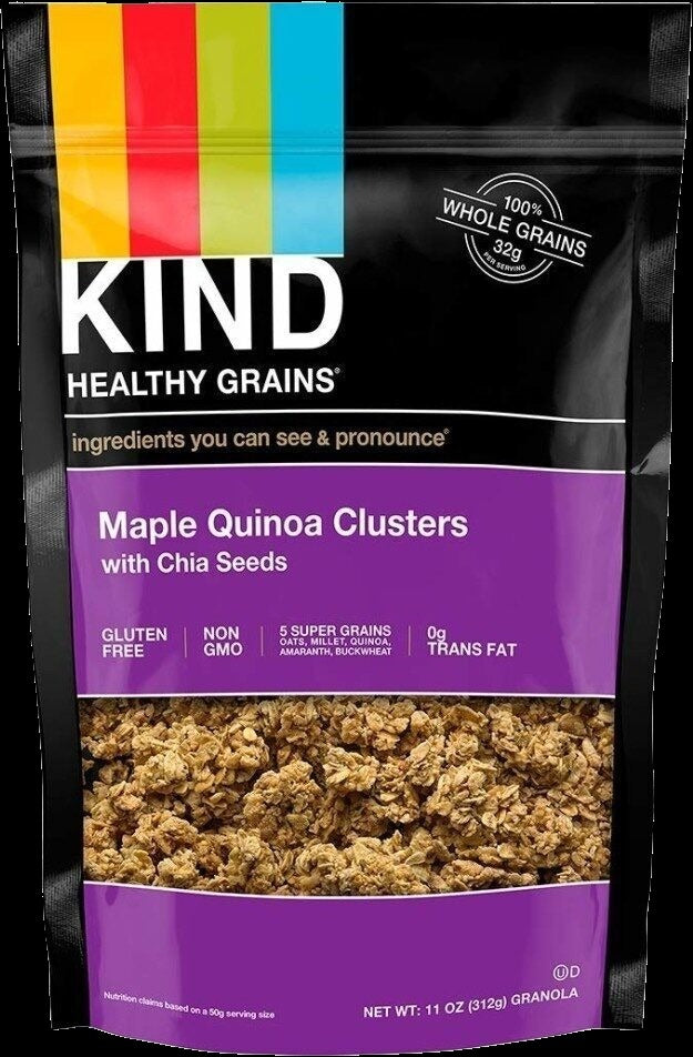 Maple Quinoa with Chia Seeds Granola