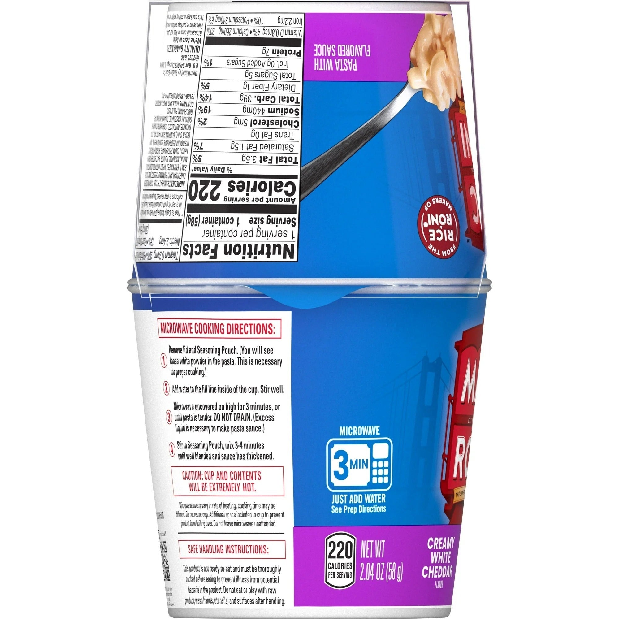 Creamy White Cheddar Macaroni & Cheese Value Pack (4 CT)