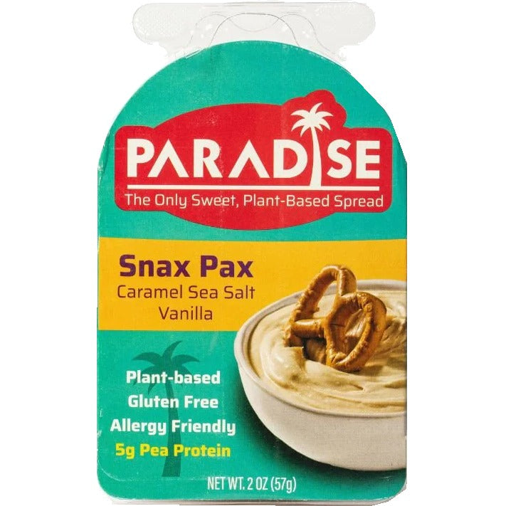 Caramel Sea Salt Vanilla Spread & Pretzels