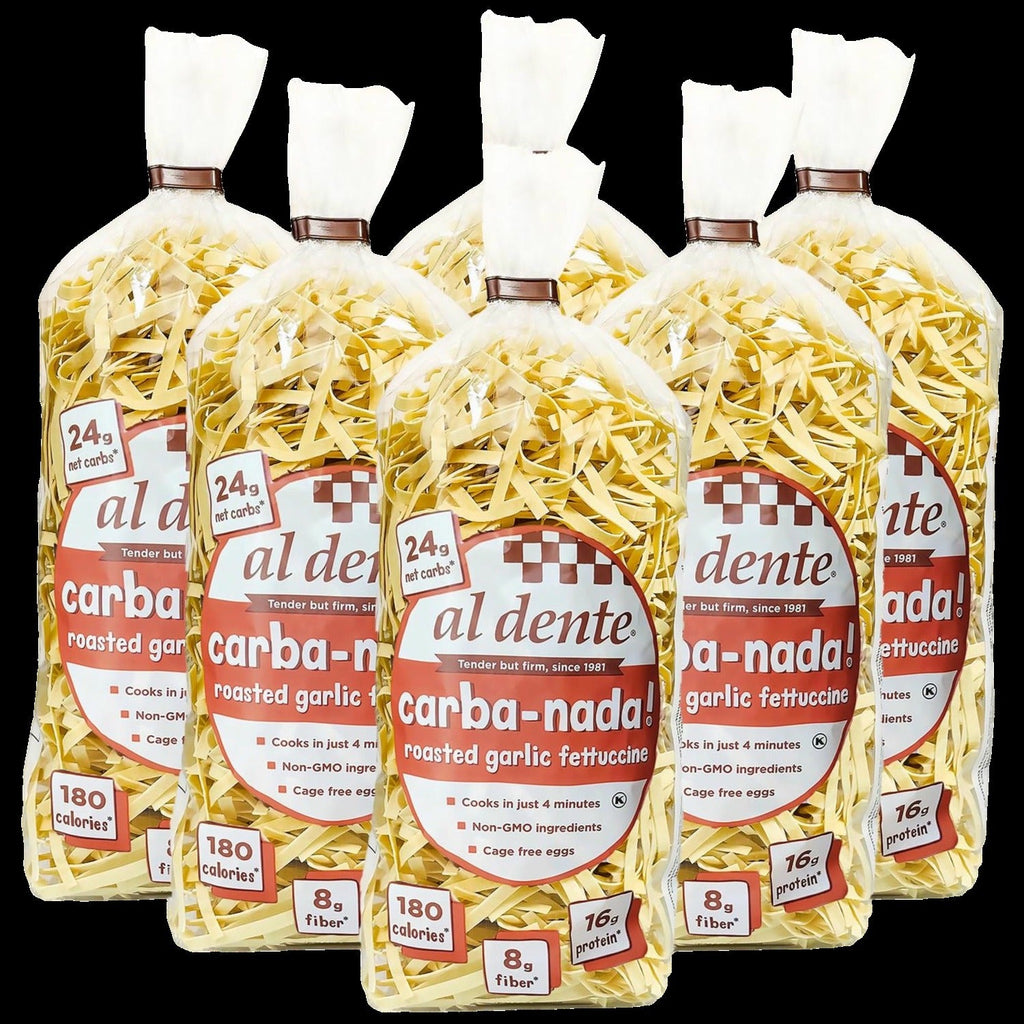 Carba-Nada Roasted Garlic Egg Fettuccine (6 Pack)