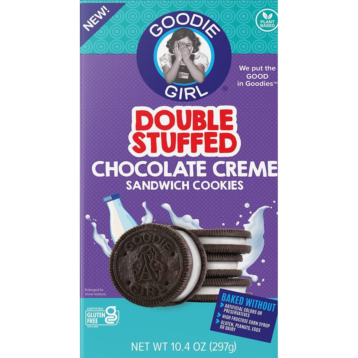 Double Stuffed Chocolate Cream Cookie